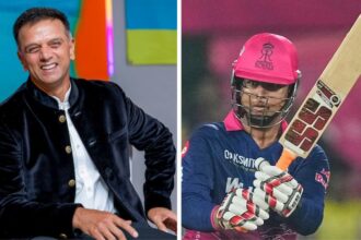 Rahul Dravid heaped praise on 15-year-old Vaibhav Sooryavanshi's success in the IPL. (PTI/BCCI)