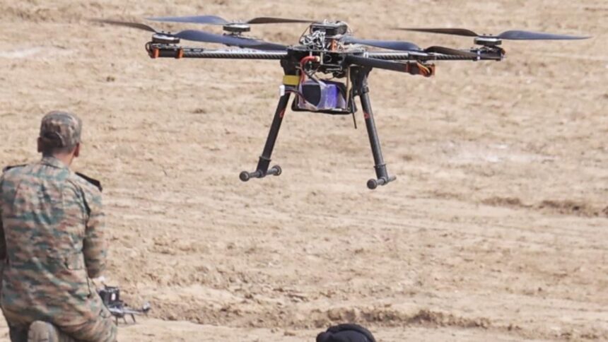 drones reshaping operations along borders, Indian Air Force airdrop bombs, iaf airdrop bombs, Indian Air Force (IAF), Jaish-e-Mohammad, Line of Control (LoC), international border, Indian express news, current affairs