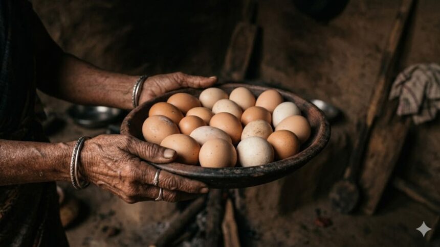 Jharkhand mid day meal rotten eggs