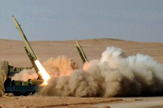 Iran reportedly fired a Fateh-110 missile. (Wikimedia Commons)