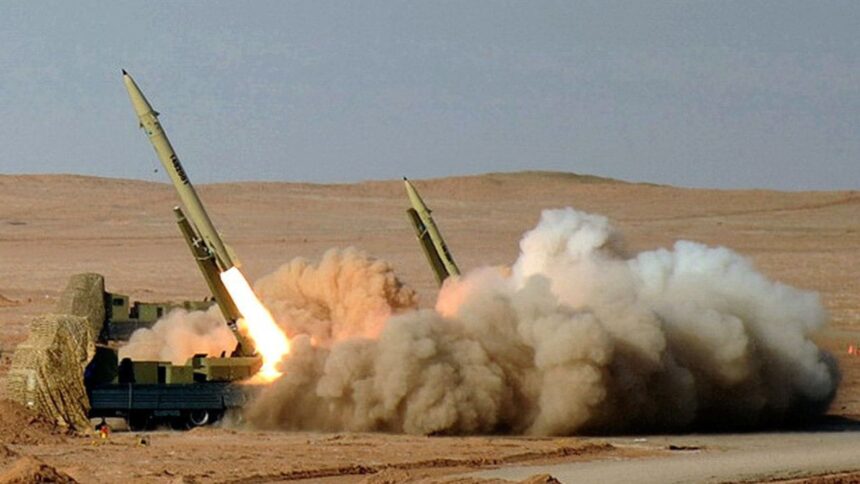 Iran reportedly fired a Fateh-110 missile. (Wikimedia Commons)