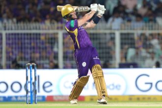 Finn Allen smoked 35-ball 93, helping KKR beat GT and stay alive in IPL 2026. (CREIMAS FOR IPL)
