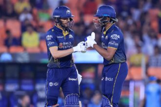 Gill and Sudharsan stitched together a 125-run opening stand against CSK that set up GT’s massive total of 229. (CREIMAS)