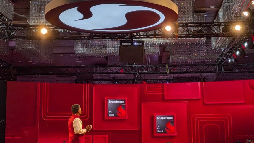 Qualcomm has expanded its smartphone chip lineup with two new processors aimed at improving everyday mobile experiences, from gaming and photography to battery efficiency and connectivity. (Image: Express Image)