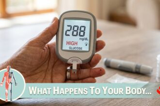 Long-term effects of diabetes on the body over 10 years