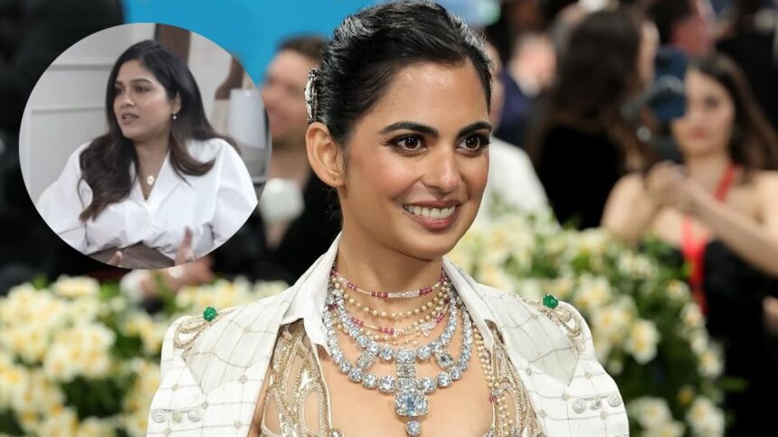 Isha Ambani met gala