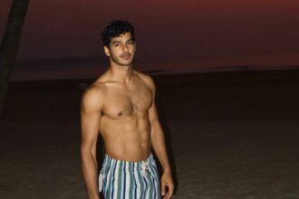Ishaan Khatter bicep workout