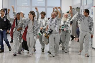 gaza flotilla activists