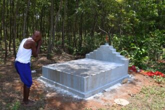 Money in account, sister grave secure, man who carried skeleton remains haunted