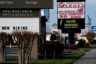 Healthcare companies added 37,000 jobs in April, while transportation and warehousing firms added 30,000. Retailers added 22,000 jobs and construction companies added 9,000.