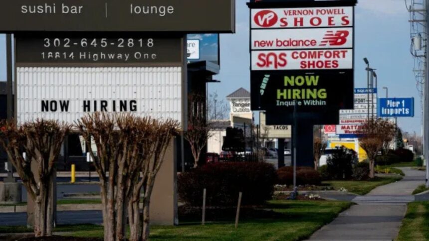 Healthcare companies added 37,000 jobs in April, while transportation and warehousing firms added 30,000. Retailers added 22,000 jobs and construction companies added 9,000.