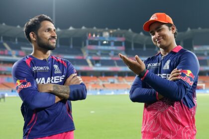 Jurel kept RR's momentum going after Sooryavanshi fell in the Eliminator. (BCCI/Creimas Photo)