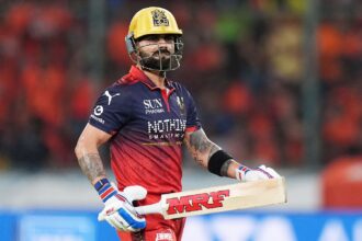 IPL 2026: Virat Kohli holds a below-par batting record in IPL Playoffs. (CREIMAS)