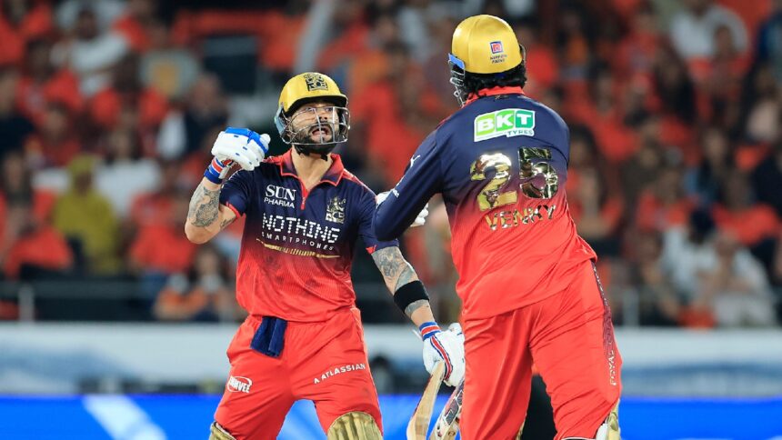Having retained their Qualifier 1 position at the top of the standings, RCB's batting approach in the SRH match was backed by Sehwag.