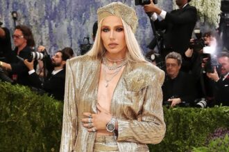 Lauren Wasser at the Met Gala