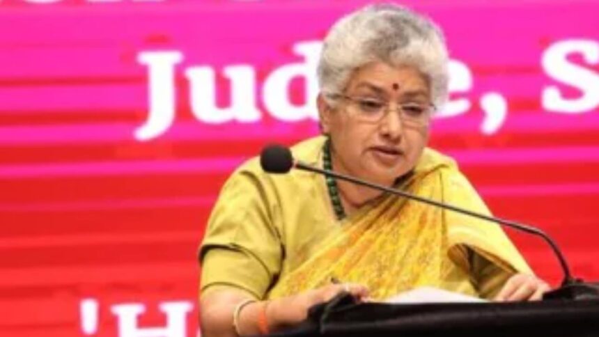 Justice BV Nagarathna, Supreme Court judge Justice BV Nagarathna, Indira Jaising book launch, The Constitution Is My Home: Conversations on a Life in Law, Indira Jaising, Indian express news, current affairs