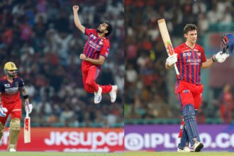Prince Yadav Mitchell Marsh LSG vs RCB