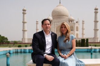 US Secretary of State Marco Rubio visited the Taj Mahal in Agra with wife Jeanette Rubio and US Ambassador Sergio Gor during his India visit ahead of the Quad meeting scheduled for May 26 in New Delhi.