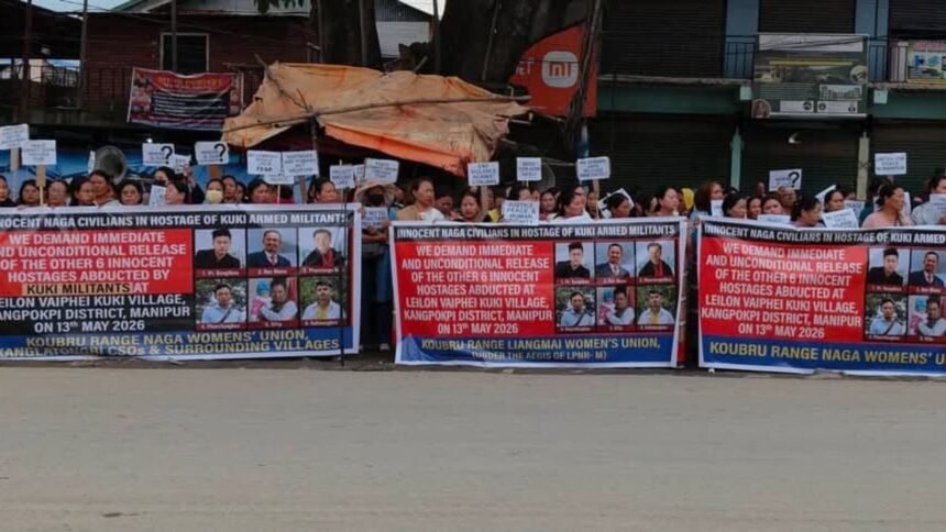 Naga groups allege that they had been taken captive by Kuki groups, while the latter maintain that they have released all hostages and have no information about these six men.