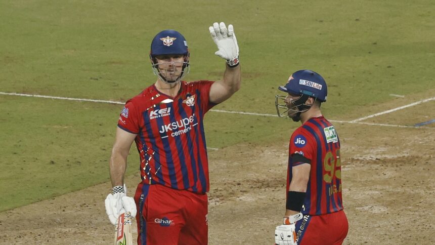 IPL 2026 Points Table Update: Marsh's sensational knock dealth a major blow to CSK's playoff chances. (BCCI/Creimas Photo)