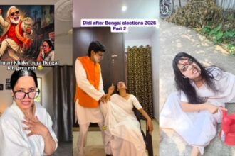 A whole army of content creators has taken to dressing up as the deposed TMC leader. In the videos she is beaten, kicked around, and shown as a deranged woman