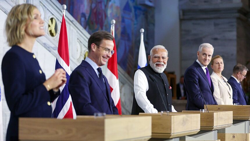 Nordic expertise, India’s talent can develop trusted solutions for world: Prime Minister Modi