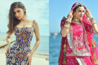 Cannes: Mouni Roy and Ruchi Gujjar
