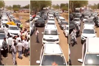 ‘Sacrifice expected only from public?’: BJP leader’s massive convoy sparks row after PM’s ‘save fuel’ appeal