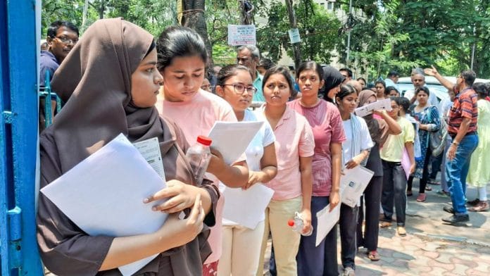 A file photo of NEET aspirants | ANI