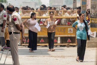 ABVP national general secretary Dr Virendra Singh Solanki said, “Lakhs of students across the country appear for examinations like NEET after years of hard work and struggle. (Express Photo)