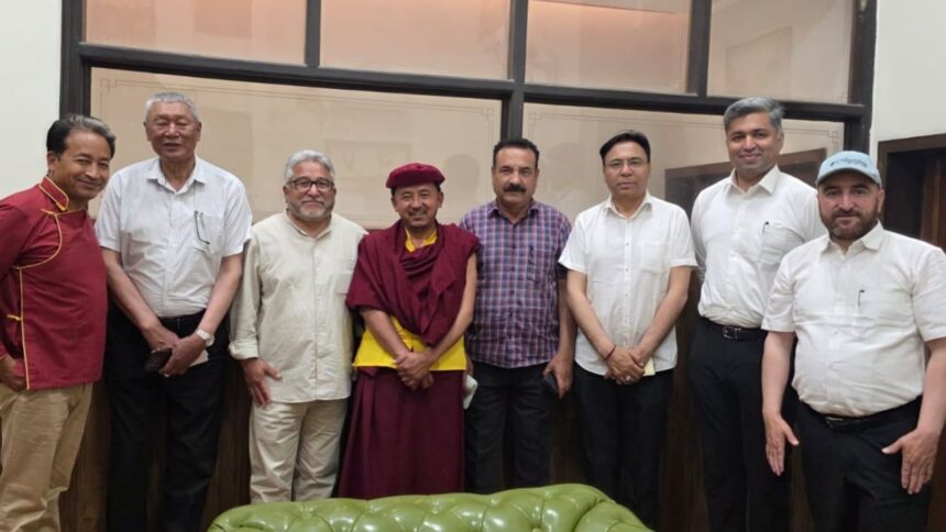 Ladakh MHA talks breakthrough May 2026, Article 371 constitutional safeguards Ladakh, Sonam Wangchuk New Delhi meeting MHA, Leh Apex Body Kargil Democratic Alliance agreement, Union Territory with legislature Ladakh assembly, Nityanand Rai High Powered Committee Ladakh, Ladakh statehood revenue criteria criteria, Nagaland Mizoram special provisions Article 371.