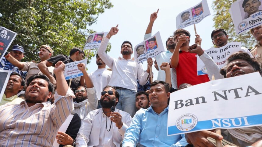 neet protest