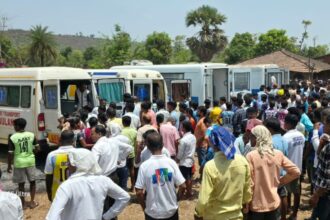 A horrific accident on the Mumbai-Ahmedabad Highway near Dhanivari in Dahanu Monday evening claimed 13 lives, including those of women and children from Bapugaon village.