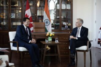 Union Commerce and Industry Minister Piyush Goyal met Canadian Prime Minister Mark Carney