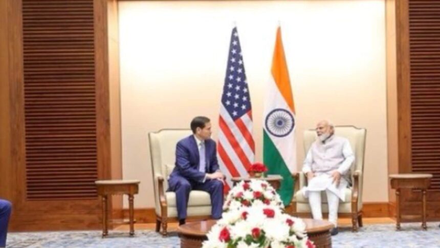 US Secretary of state Marco Rubio meets Prime Minister in New Delhi, External affairs minister S. Jaishankar and senior officers were present in the event.