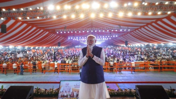 Prime Minister Narendra Modi in Hyderabad, 10 May | X/@narendramodi