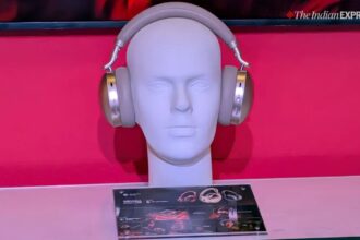 The new boAt Nirvana Eutopia 2 Pro supports Snapdragon Sound, Qualcomm’s dedicated audio technology that leverages both hardware and software to deliver high-quality audio on connected devices.(Image: Express Image/ Anuj Bhatia)