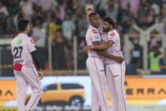 Mohammed Siraj, Kagiso Rabada and Jason Holder ripped through Sunrisers Hyderabad to bowl them out for 86 in a crushing 82-run win. (BCCI/Creimas Photo)