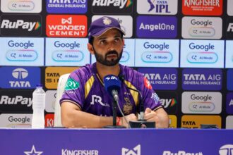 Kolkata had a slim chance of going to the play-offs if they could defeat Delhi Capitals decisively and overhaul Punjab Kings’ net run rate in case Rajasthan Royals lost to Mumbai Indians in the afternoon game. (BCCI/Creimas Photo)