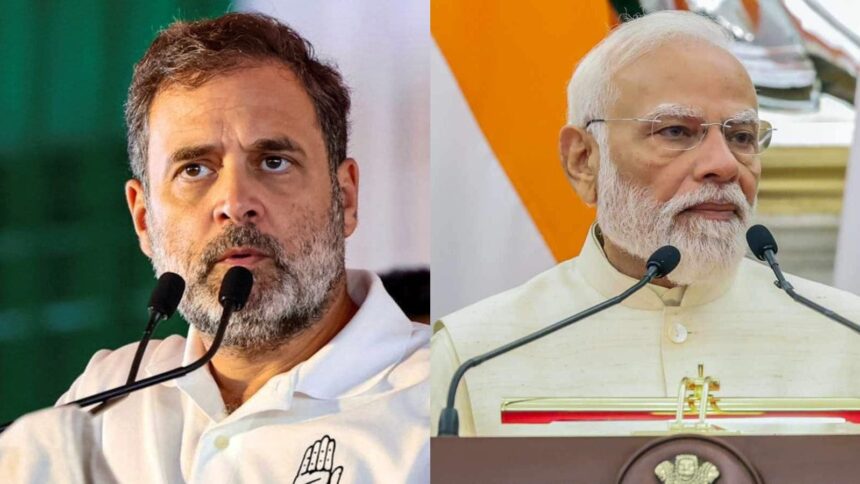 Rahul Gandhi Narendra Modi
