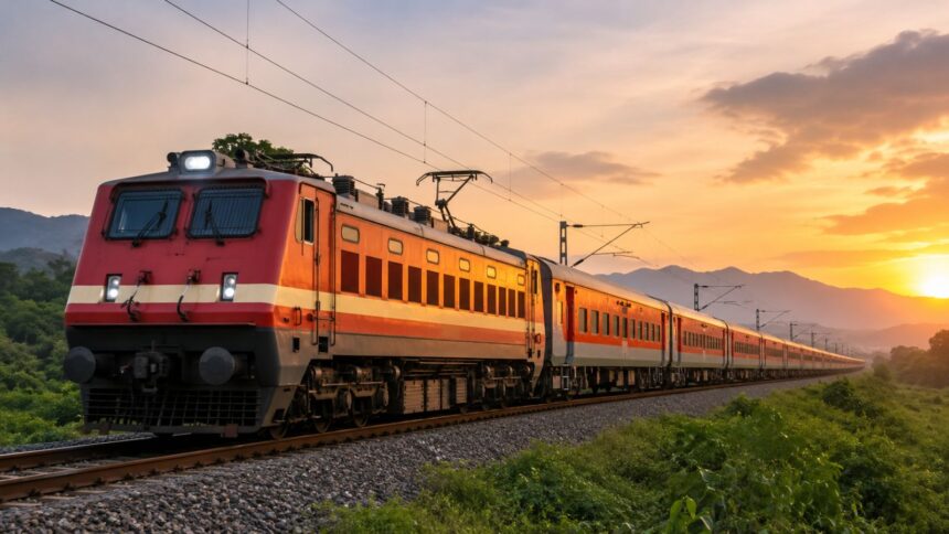 Indian Railways is set to introduce a new stoppage for the Ranchi-New Delhi Rajdhani Express (Image generated using AI)