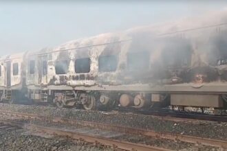 Rajdhani Express fire: High-level HAG committee formed for detailed probe (Image: WCR)