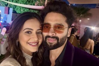 Rakul Preet Singh with husband Jackky