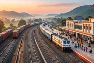 The Rayagada Railway Division will become operational from June 1. (Image generated using AI)