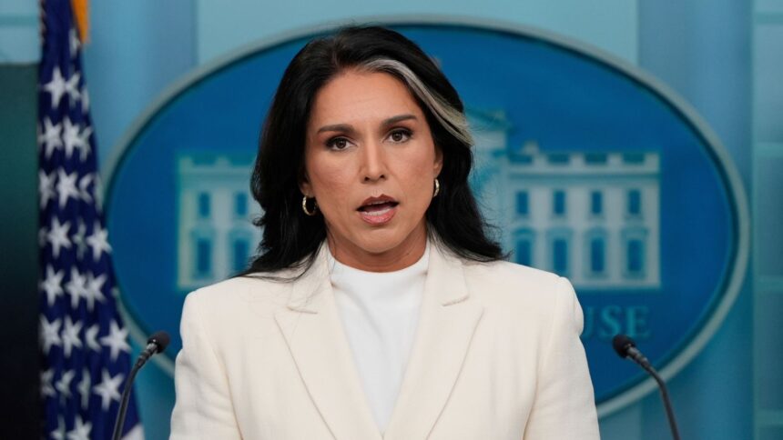 Director of National Intelligence Tulsi Gabbard, trump