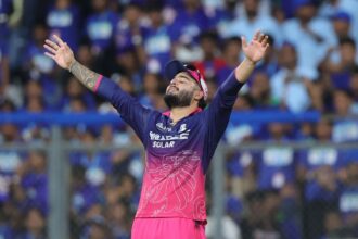 IPL 2026 Playoffs Schedule: RR sealed their spot in the playoffs with a win over MI at the Wankhede Stadium. (BCCI/Creimas Photo)