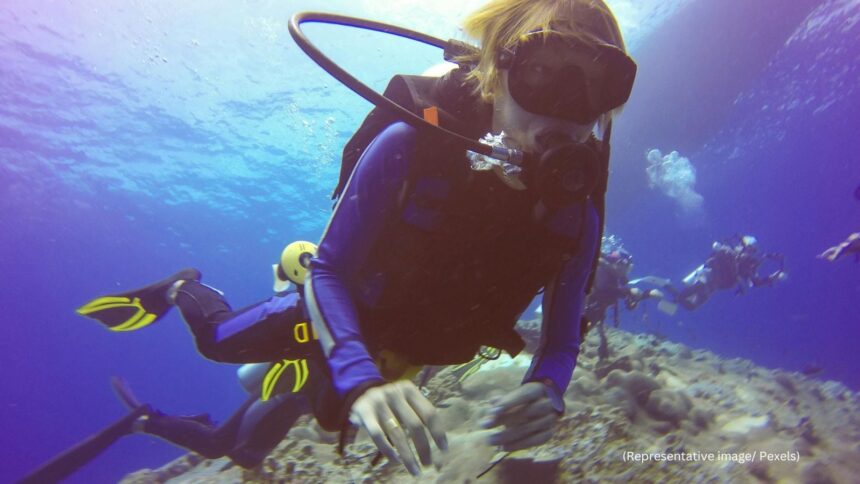 "Oxygen toxicity" is caused by breathing oxygen at high partial pressures underwater.