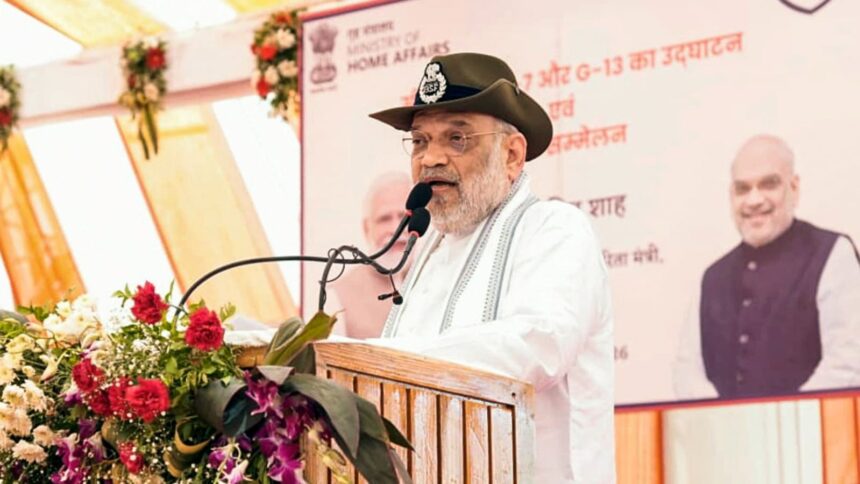 Amit Shah, demographic changes in border districts, border districts, border districts demographic changes, Bhupendra Patel, Harsh Sanghavi, Indian express news, current affairs