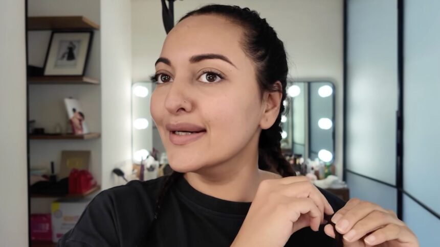 Sonakshi Sinha curly hair hack