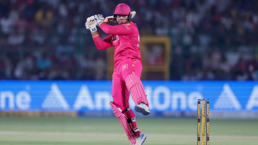 Vaibhav Sooryavanshi became the fastest batter to hit 100 T20 sixes. (CREIMAS)
